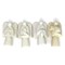 Cream Soapstone Angel Sculpture with Star 5 inches Hand-Carved